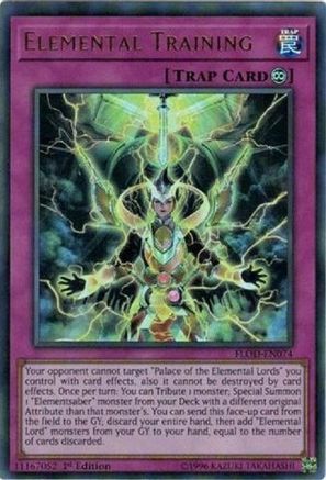 Elemental Training [FLOD-EN074] Ultra Rare - Yu-Gi-Oh! - Card Brawlers | Quebec | Canada |