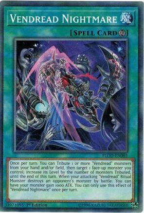 Vendread Nightmare [FLOD-EN085] Common - Yu-Gi-Oh! - Card Brawlers | Quebec | Canada |