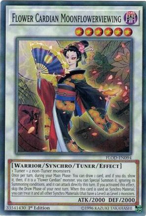 Flower Cardian Moonflowerviewing [FLOD-EN094] Common - Yu-Gi-Oh! - Card Brawlers | Quebec | Canada |