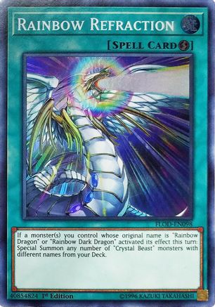 Rainbow Refraction [FLOD-EN098] Super Rare - Yu-Gi-Oh! - Card Brawlers | Quebec | Canada |
