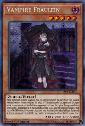 Vampire Fraulein [DASA-EN003] Secret Rare - Yu-Gi-Oh! - Card Brawlers | Quebec | Canada |