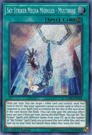 Sky Striker Mecha Modules - Multirole [DASA-EN038] Secret Rare - Yu-Gi-Oh! - Card Brawlers | Quebec | Canada |