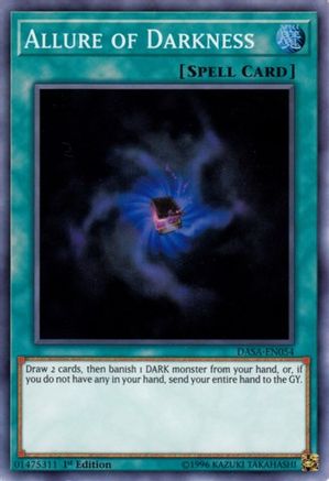 Allure of Darkness [DASA-EN054] Super Rare - Yu-Gi-Oh! - Card Brawlers | Quebec | Canada |