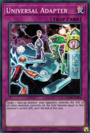 Universal Adapter [FLOD-ENSE4] Super Rare - Yu-Gi-Oh! - Card Brawlers | Quebec | Canada |