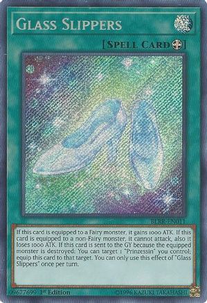 Glass Slippers [BLRR-EN011] Secret Rare - Yu-Gi-Oh! - Card Brawlers | Quebec | Canada |