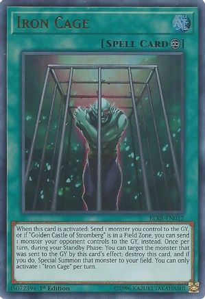 Iron Cage [BLRR-EN012] Ultra Rare - Yu-Gi-Oh! - Card Brawlers | Quebec | Canada |