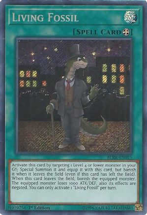 Living Fossil [BLRR-EN015] Secret Rare - Yu-Gi-Oh! - Card Brawlers | Quebec | Canada |