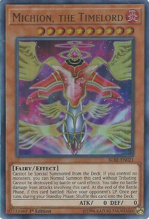 Michion, the Timelord [BLRR-EN021] Ultra Rare - Yu-Gi-Oh! - Card Brawlers | Quebec | Canada |