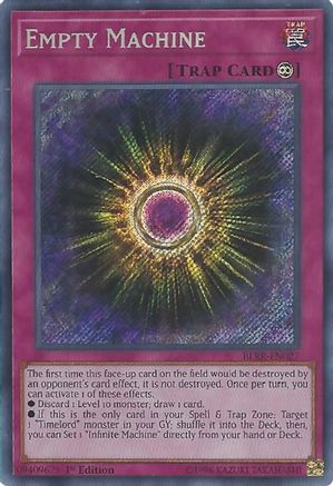 Empty Machine [BLRR-EN027] Secret Rare - Yu-Gi-Oh! - Card Brawlers | Quebec | Canada |