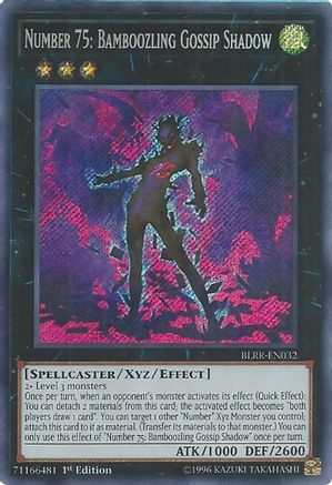 Number 75: Bamboozling Gossip Shadow [BLRR-EN032] Secret Rare - Yu-Gi-Oh! - Card Brawlers | Quebec | Canada |