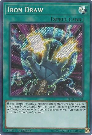 Iron Draw [BLRR-EN034] Secret Rare - Yu-Gi-Oh! - Card Brawlers | Quebec | Canada |