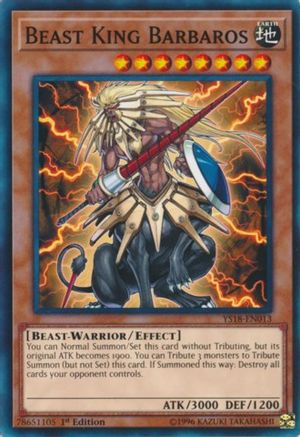 Beast King Barbaros [YS18-EN013] Common - Yu-Gi-Oh! - Card Brawlers | Quebec | Canada |