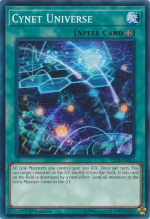 Cynet Universe [YS18-EN022] Common - Yu-Gi-Oh! - Card Brawlers | Quebec | Canada |