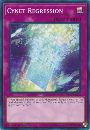 Cynet Regression [YS18-EN033] Common - Yu-Gi-Oh! - Card Brawlers | Quebec | Canada |