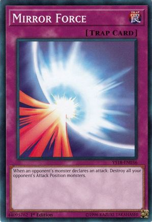 Mirror Force [YS18-EN036] Common - Yu-Gi-Oh! - Card Brawlers | Quebec | Canada |