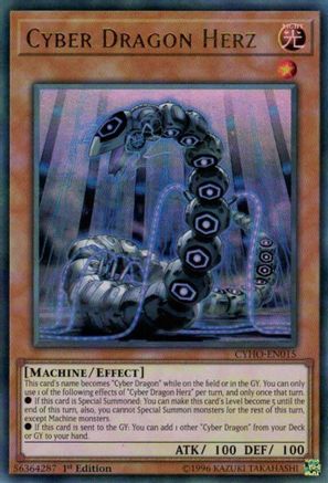 Cyber Dragon Herz [CYHO-EN015] Ultra Rare - Yu-Gi-Oh! - Card Brawlers | Quebec | Canada |