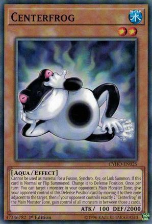 Centerfrog [CYHO-EN025] Common - Yu-Gi-Oh! - Card Brawlers | Quebec | Canada |