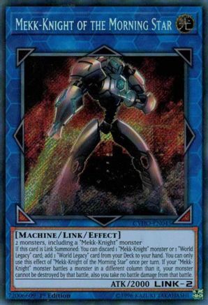 Mekk-Knight of the Morning Star [CYHO-EN045] Secret Rare - Yu-Gi-Oh! - Card Brawlers | Quebec | Canada |