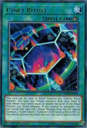 Cynet Ritual [CYHO-EN051] Rare - Yu-Gi-Oh! - Card Brawlers | Quebec | Canada |