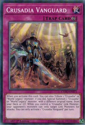 Crusadia Vanguard [CYHO-EN071] Common - Yu-Gi-Oh! - Card Brawlers | Quebec | Canada |