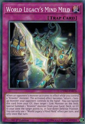 World Legacy's Mind Meld [CYHO-EN075] Common - Yu-Gi-Oh! - Card Brawlers | Quebec | Canada |