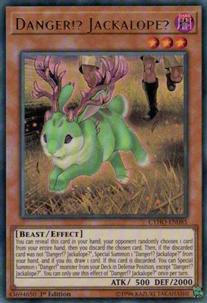 Danger!? Jackalope? [CYHO-EN085] Ultra Rare - Yu-Gi-Oh! - Card Brawlers | Quebec | Canada |