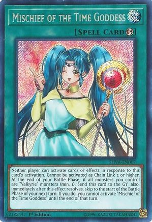 Mischief of the Time Goddess [SHVA-EN007] Secret Rare - Yu-Gi-Oh! - Card Brawlers | Quebec | Canada |