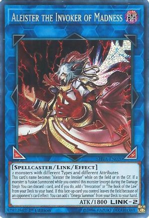 Aleister the Invoker of Madness [SHVA-EN020] Secret Rare - Yu-Gi-Oh! - Card Brawlers | Quebec | Canada |