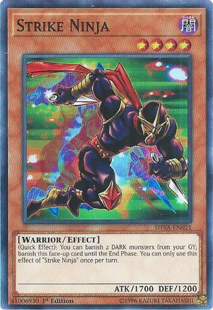 Strike Ninja [SHVA-EN021] Super Rare - Yu-Gi-Oh! - Card Brawlers | Quebec | Canada |