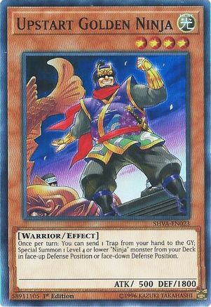 Upstart Golden Ninja [SHVA-EN023] Super Rare - Yu-Gi-Oh! - Card Brawlers | Quebec | Canada |