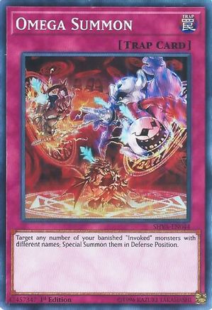 Omega Summon [SHVA-EN044] Super Rare - Yu-Gi-Oh! - Card Brawlers | Quebec | Canada |