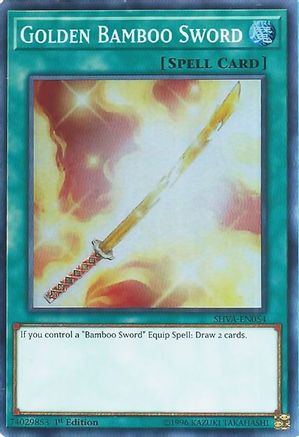 Golden Bamboo Sword [SHVA-EN054] Super Rare - Yu-Gi-Oh! - Card Brawlers | Quebec | Canada |