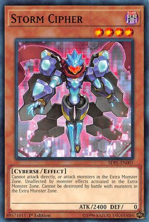 Storm Cipher [SDPL-EN007] Common - Yu-Gi-Oh! - Card Brawlers | Quebec | Canada |