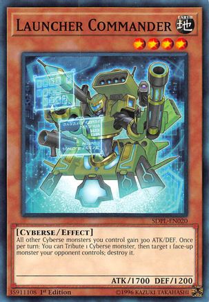 Launcher Commander [SDPL-EN020] Common - Yu-Gi-Oh! - Card Brawlers | Quebec | Canada |