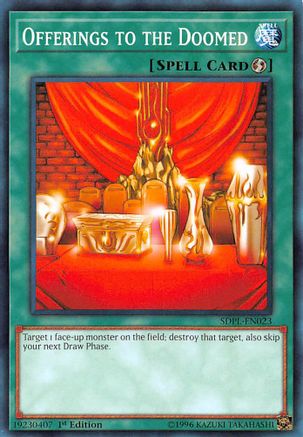 Offerings to the Doomed [SDPL-EN023] Common - Yu-Gi-Oh! - Card Brawlers | Quebec | Canada |