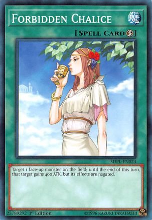 Forbidden Chalice [SDPL-EN024] Common - Yu-Gi-Oh! - Card Brawlers | Quebec | Canada |