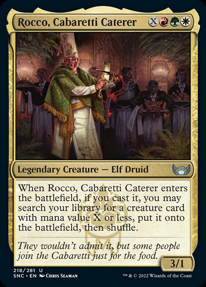 Rocco, Cabaretti Caterer [Streets of New Capenna] - Magic: The Gathering - Card Brawlers | Quebec | Canada |