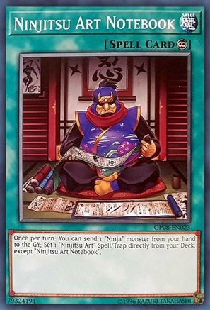 Ninjitsu Art Notebook [OP08-EN023] Common - Yu-Gi-Oh! - Card Brawlers | Quebec | Canada |