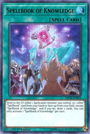 Spellbook of Knowledge [MP18-EN076] Ultra Rare - Yu-Gi-Oh! - Card Brawlers | Quebec | Canada |