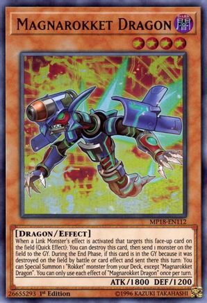 Magnarokket Dragon [MP18-EN112] Ultra Rare - Yu-Gi-Oh! - Card Brawlers | Quebec | Canada |