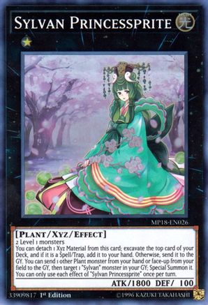 Sylvan Princessprite [MP18-EN026] Super Rare - Yu-Gi-Oh! - Card Brawlers | Quebec | Canada |
