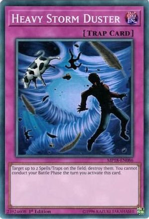 Heavy Storm Duster [MP18-EN086] Super Rare - Yu-Gi-Oh! - Card Brawlers | Quebec | Canada |