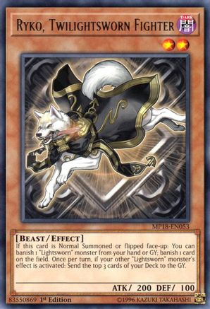Ryko, Twilightsworn Fighter [MP18-EN053] Rare - Yu-Gi-Oh! - Card Brawlers | Quebec | Canada |