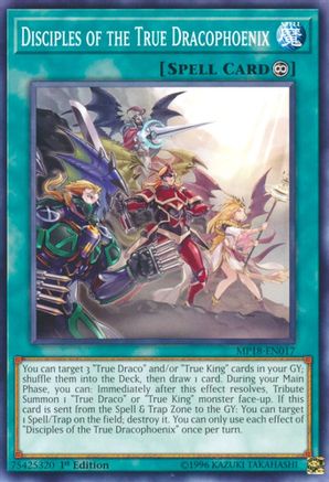 Disciples of the True Dracophoenix [MP18-EN017] Common - Yu-Gi-Oh! - Card Brawlers | Quebec | Canada |