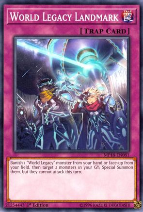 World Legacy Landmark [MP18-EN081] Common - Yu-Gi-Oh! - Card Brawlers | Quebec | Canada |