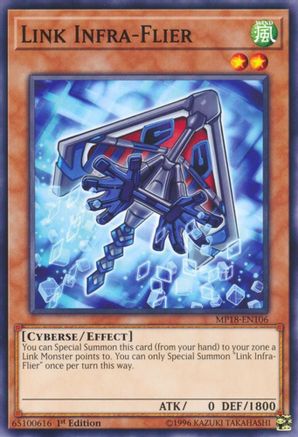 Link Infra-Flier [MP18-EN106] Common - Yu-Gi-Oh! - Card Brawlers | Quebec | Canada |