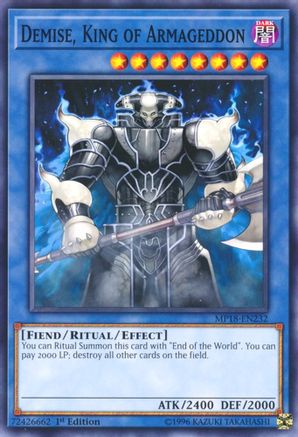 Demise, King of Armageddon [MP18-EN232] Common - Yu-Gi-Oh! - Card Brawlers | Quebec | Canada |