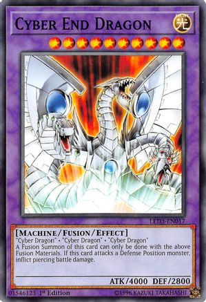 Cyber End Dragon [LED3-EN017] Common - Yu-Gi-Oh! - Card Brawlers | Quebec | Canada |