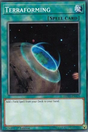 Terraforming [LEHD-ENA25] Common - Yu-Gi-Oh! - Card Brawlers | Quebec | Canada |