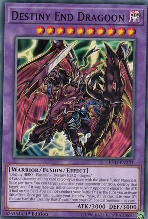 Destiny End Dragoon [LEHD-ENA31] Common - Yu-Gi-Oh! - Card Brawlers | Quebec | Canada |